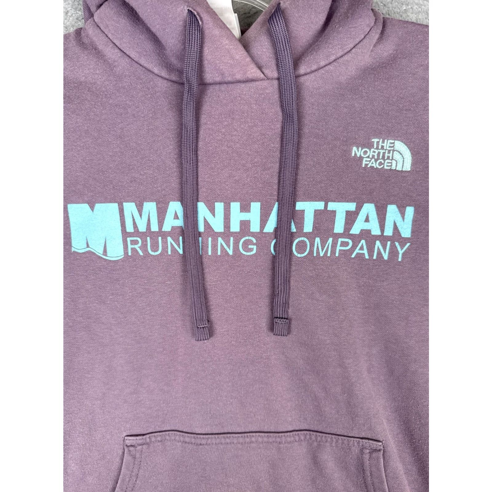 The North Face The North Face Hoodie Womens Medium Purple Manhattan Running Company Sweatshirt Size M / US 6-8 / IT 42-44 - 6 Thumbnail