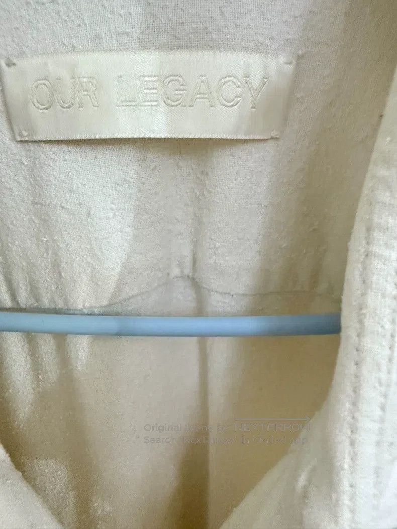 Our Legacy Our Legacy White shirt Size US S / EU 44-46 / 1 - 3 Thumbnail