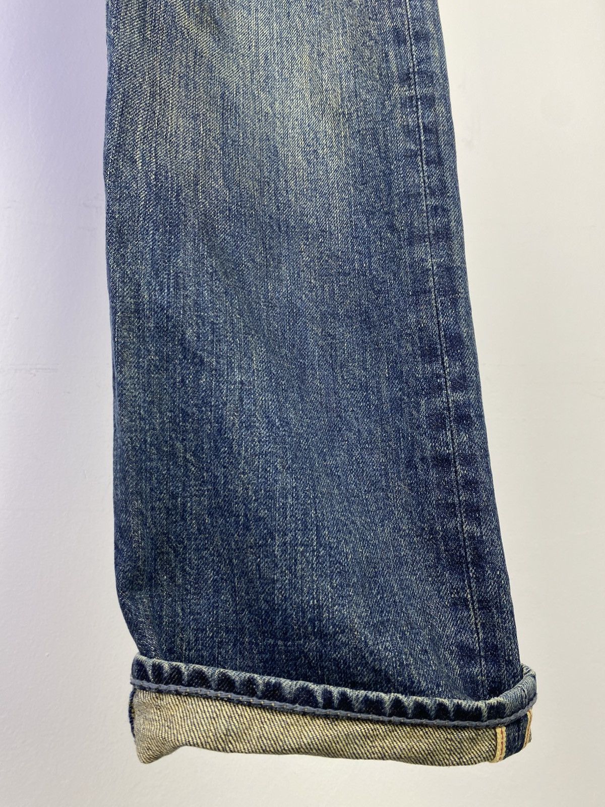 GOA Goa 00s Y2K Selvedge Mudwash Denim Japan Size US 32 / EU 48 - 13 Thumbnail