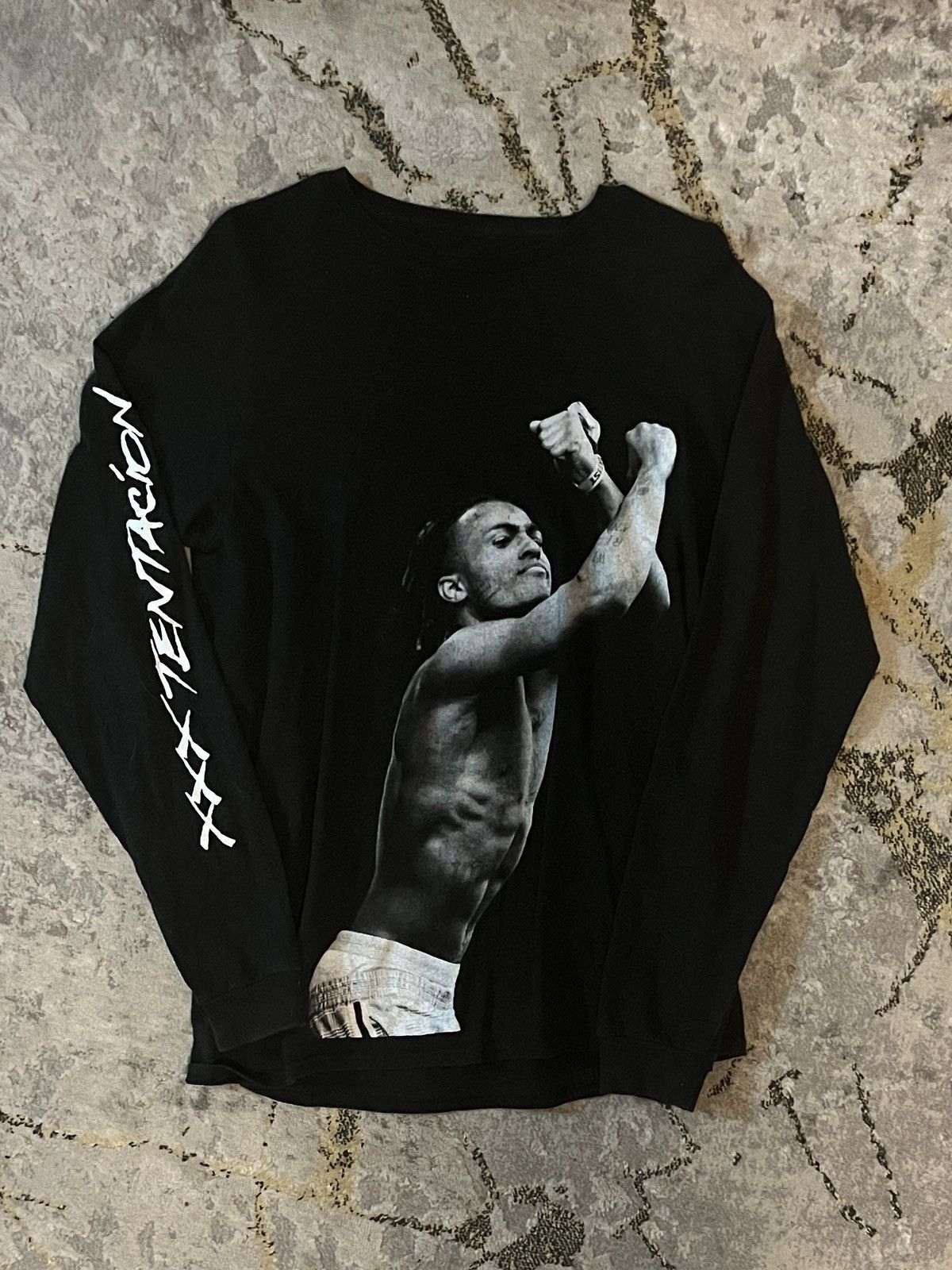 トップス AISTON x PHAETON PHOTO LONG SLEEVE T AISTON x PHAETON PHOTO LONG SLEEVE T-SHIRT BLACK