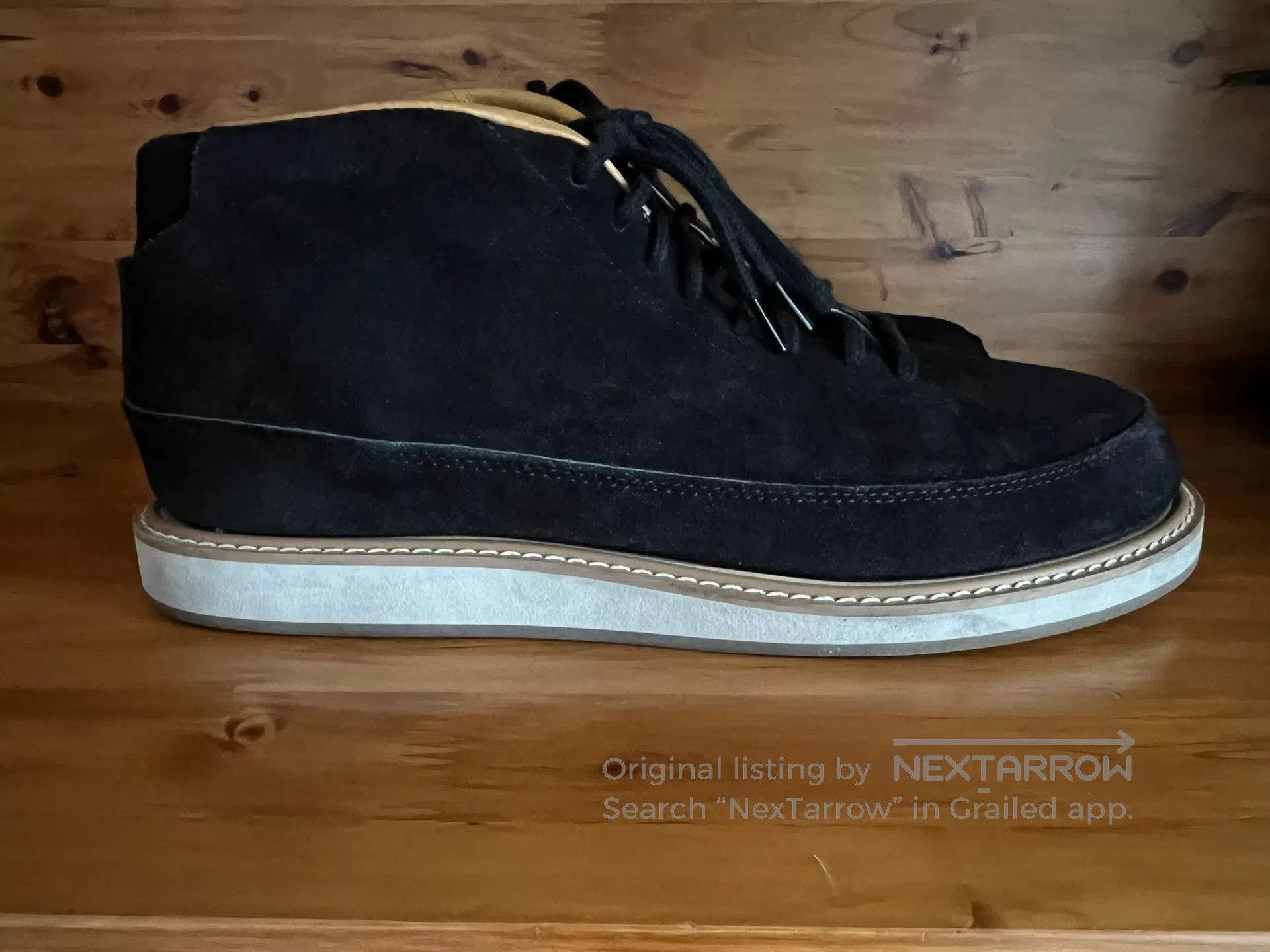 Japanese Brand Blueover Japanese Retro Mid-Top Sneakers. Size US 10 / EU 43 - 4 Thumbnail