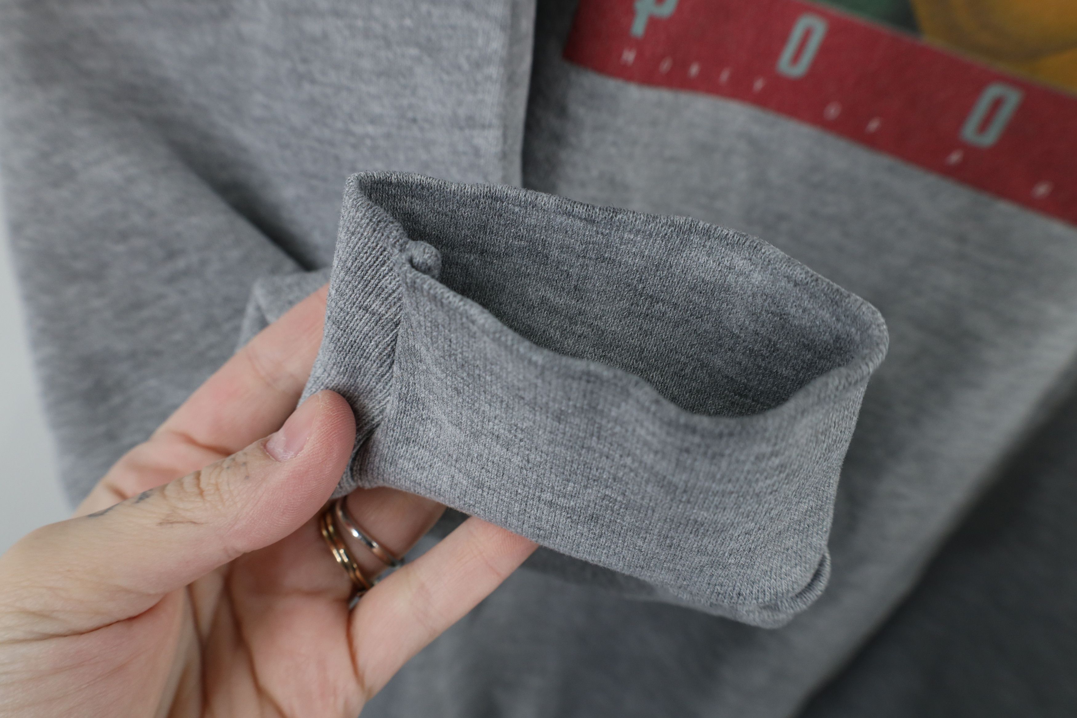 Disney × Vintage Vintage 90s Disney Winnie the Pooh Box Logo Sweatshirt Gray Size 3XL / US 20-22 - 6 Thumbnail