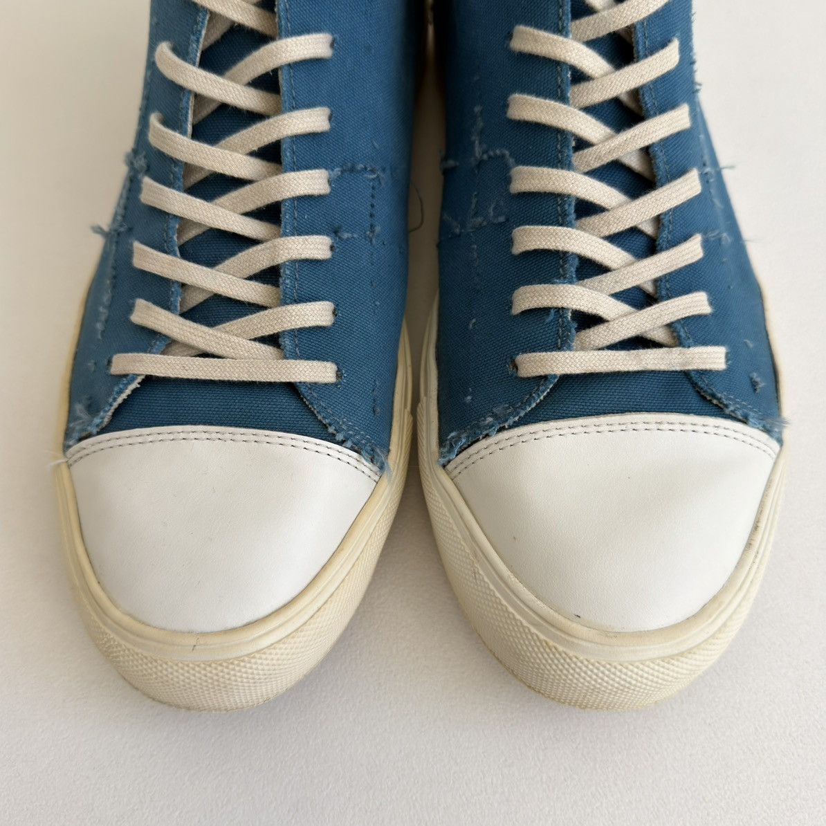 Maison Margiela S/S 08 ‘Deconstructed’ Canvas Sneakers Size US 10 / EU 43 - 9 Thumbnail