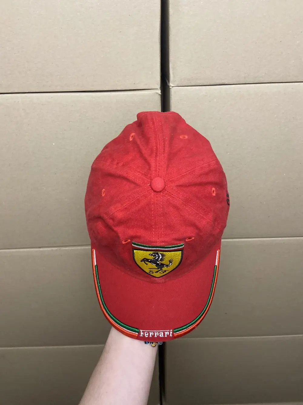 Ferrari VINTAGE FERRARI RACING CAP DAD HUBLOT HAT Y2K FORMULA UNO F1 Size ONE SIZE - 8 Thumbnail