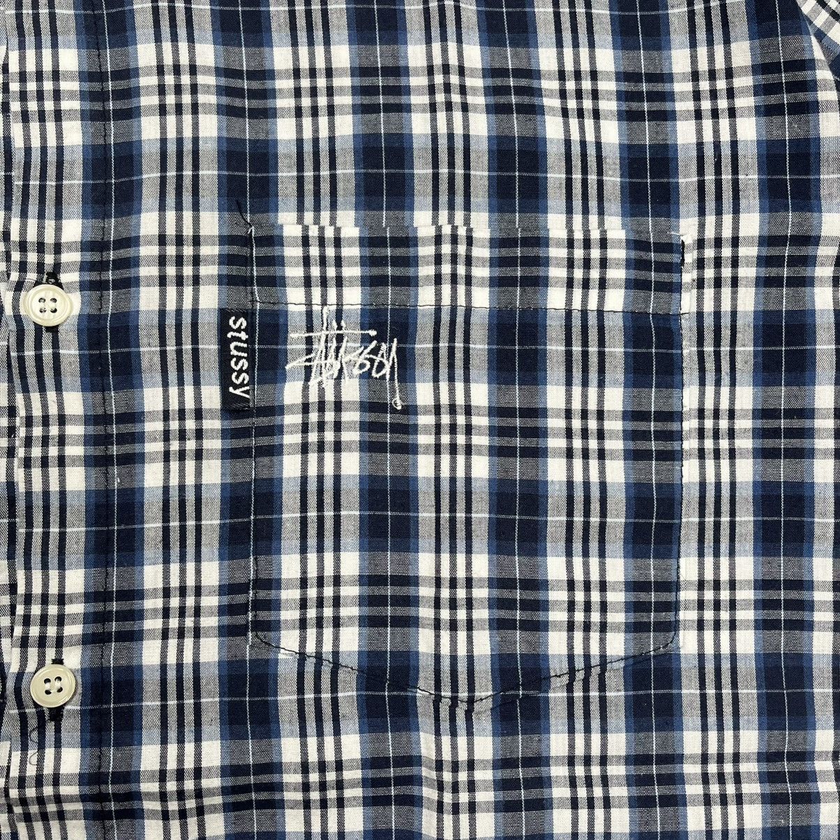 Stussy Vintage Stussy Plaid Button Up Shirt Size US L / EU 52-54 / 3 - 4 Thumbnail