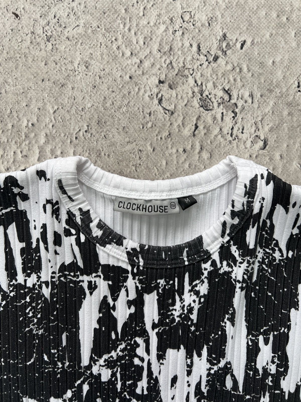 Diesel VINTAGE SLIM ISSEY MIYAKE STYLE RIPPED SWEATE TEE Size US M / EU 48-50 / 2 - 7 Thumbnail