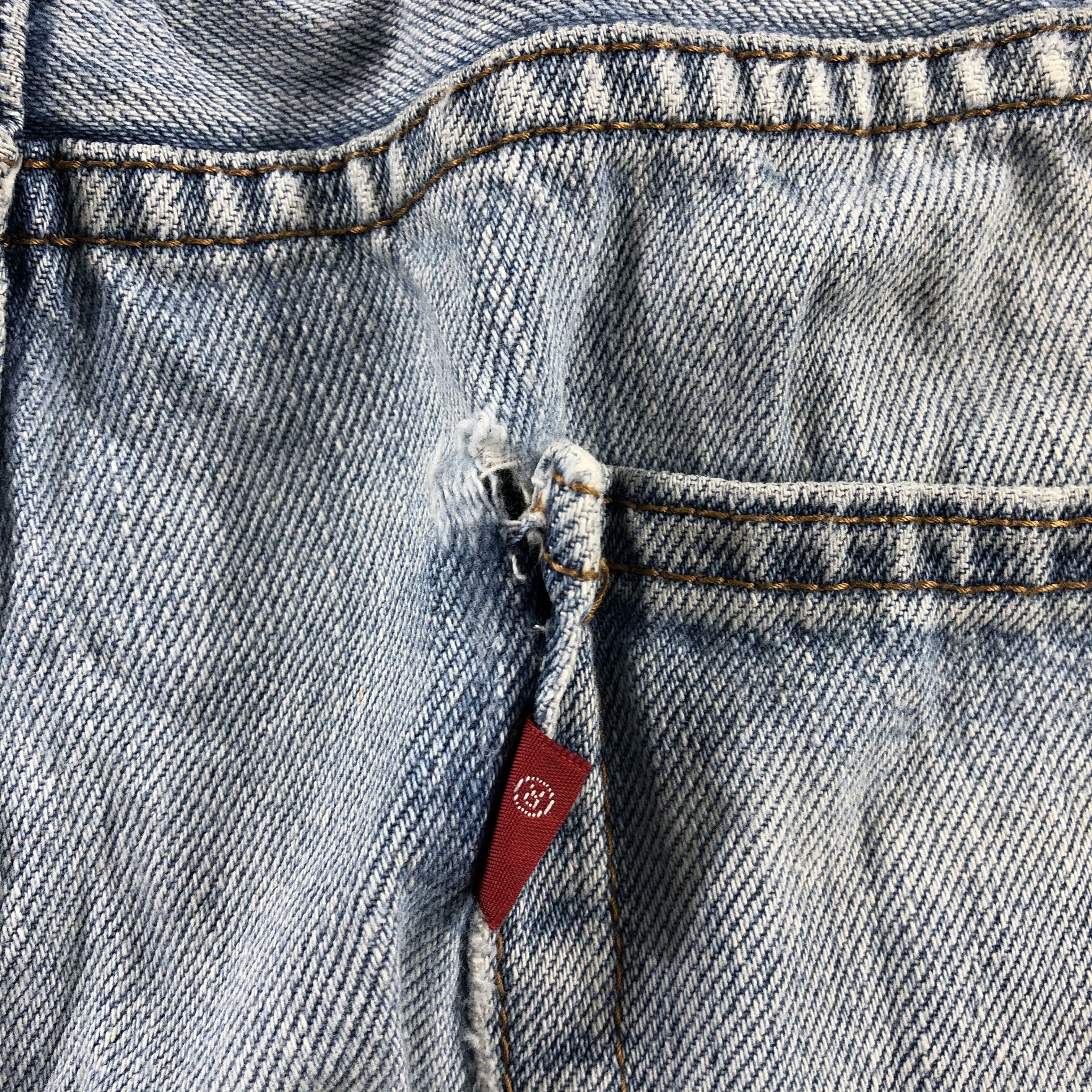Levi's Vintage Blue Wash Levis 550 Jeans-J2497 Size US 34 / EU 50 - 8 Thumbnail