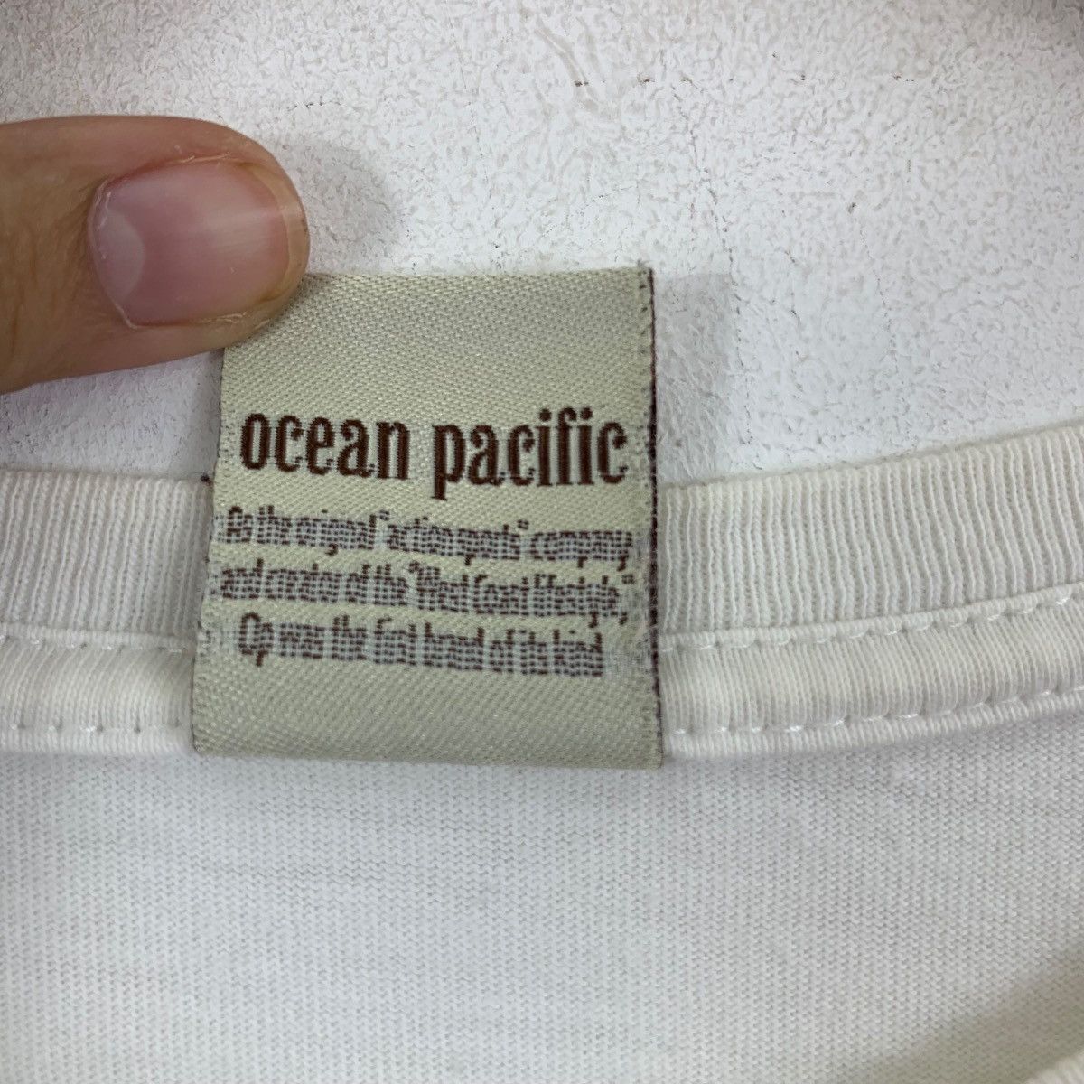 Ocean Pacific OCEAN PACIFIC OP South California Surf Tee Shirt Top Size XS / US 0-2 / IT 36-38 - 7 Thumbnail