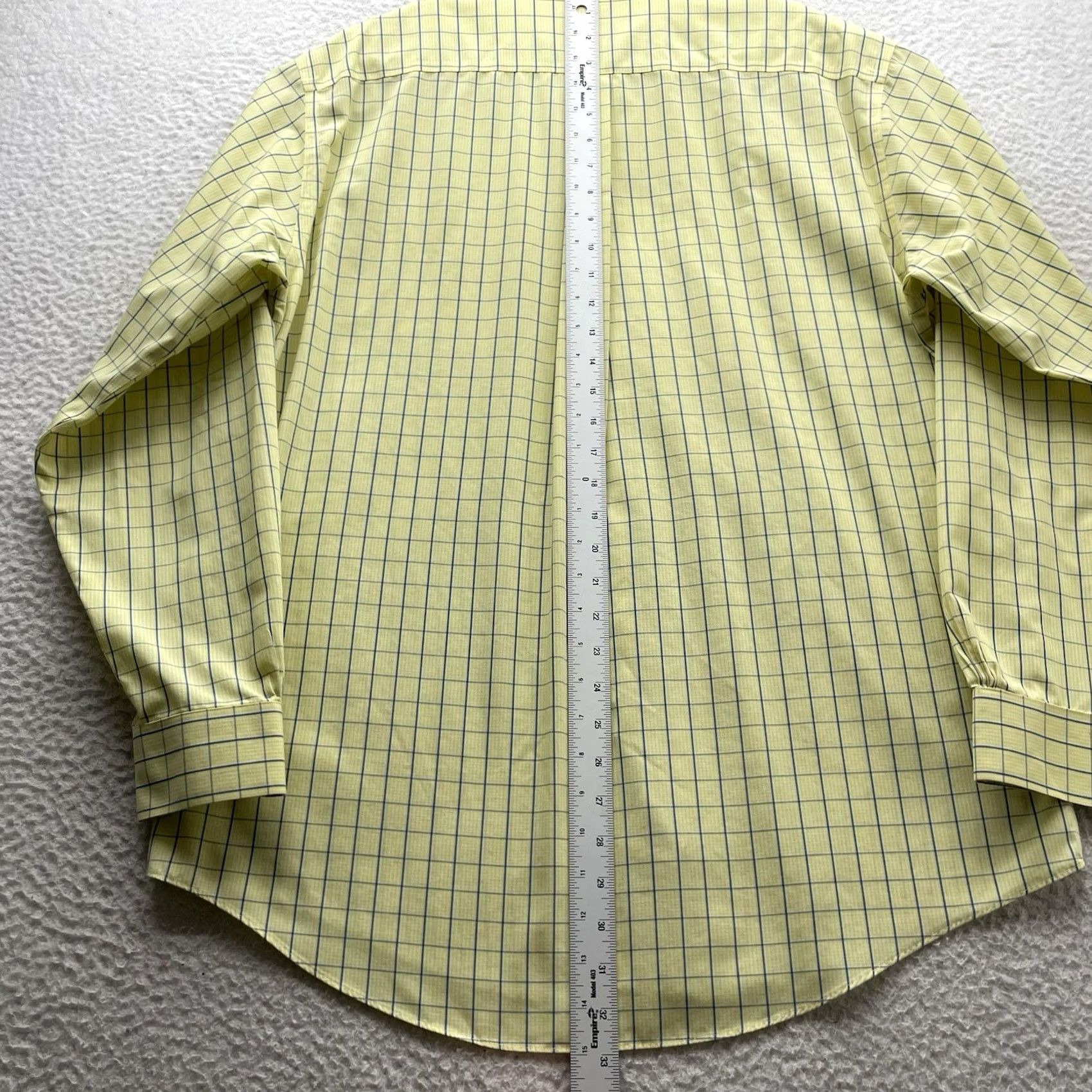 Brooks Brothers Brooks Brothers Shirt Mens M Yellow Blue Check Non Iron Supima Cotton Button-Up Regular XSmall? Size US M / EU 48-50 / 2 - 6 Thumbnail