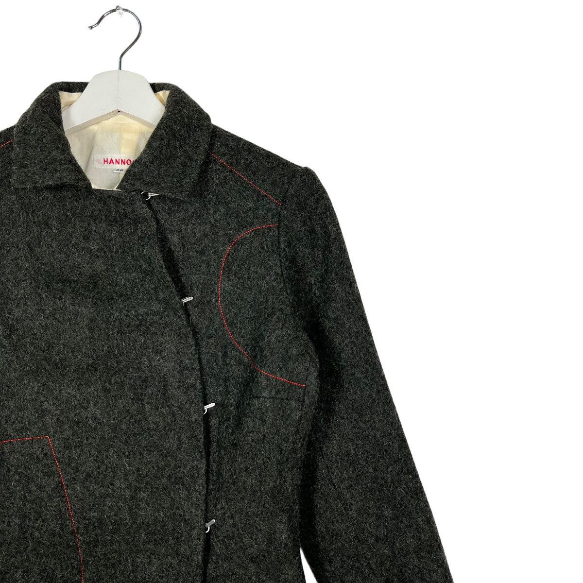 Japanese Brand 🔥 HANNOH AH 98 WOOL JACKET MADE IN FRANCE Size US S / EU 44-46 / 1 - 6 Thumbnail