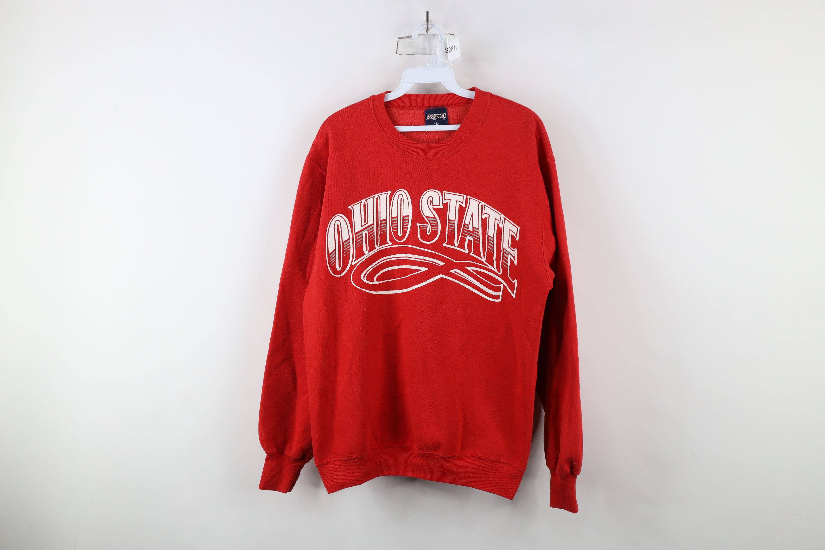 Vintage Vintage 90s Ohio State University Crewneck Sweatshirt US Size US L / EU 52-54 / 3 - 1 Thumbnail
