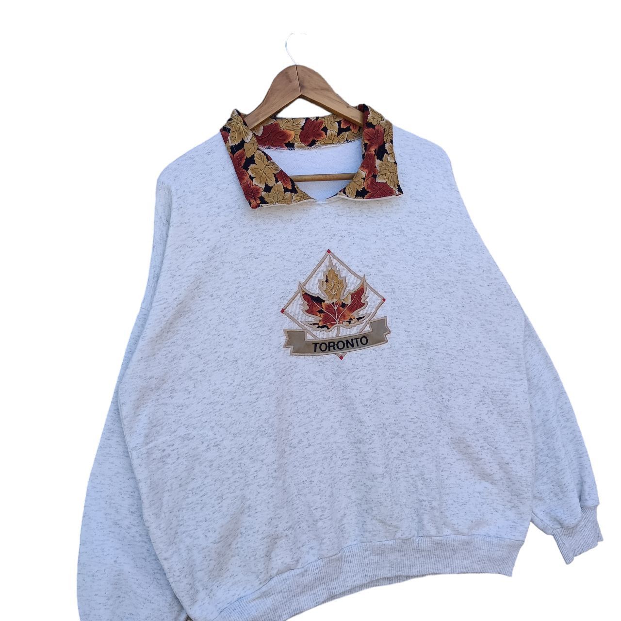 Vintage RARE 🔥Vintage TORONTO CANADA Colar Sweatshirt Size US XL / EU 56 / 4 - 3 Thumbnail