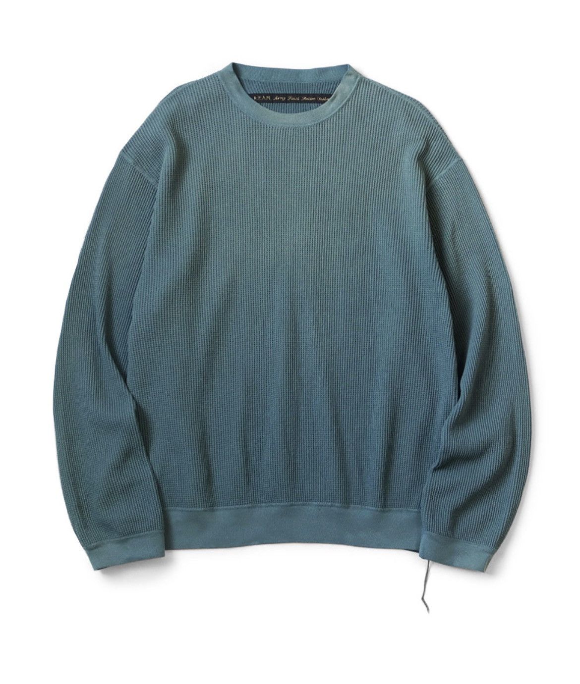Kapital Kapital ECO Waffle BIG Crewneck Sweat size 2 Size US M / EU 48-50 / 2 - 1 Preview