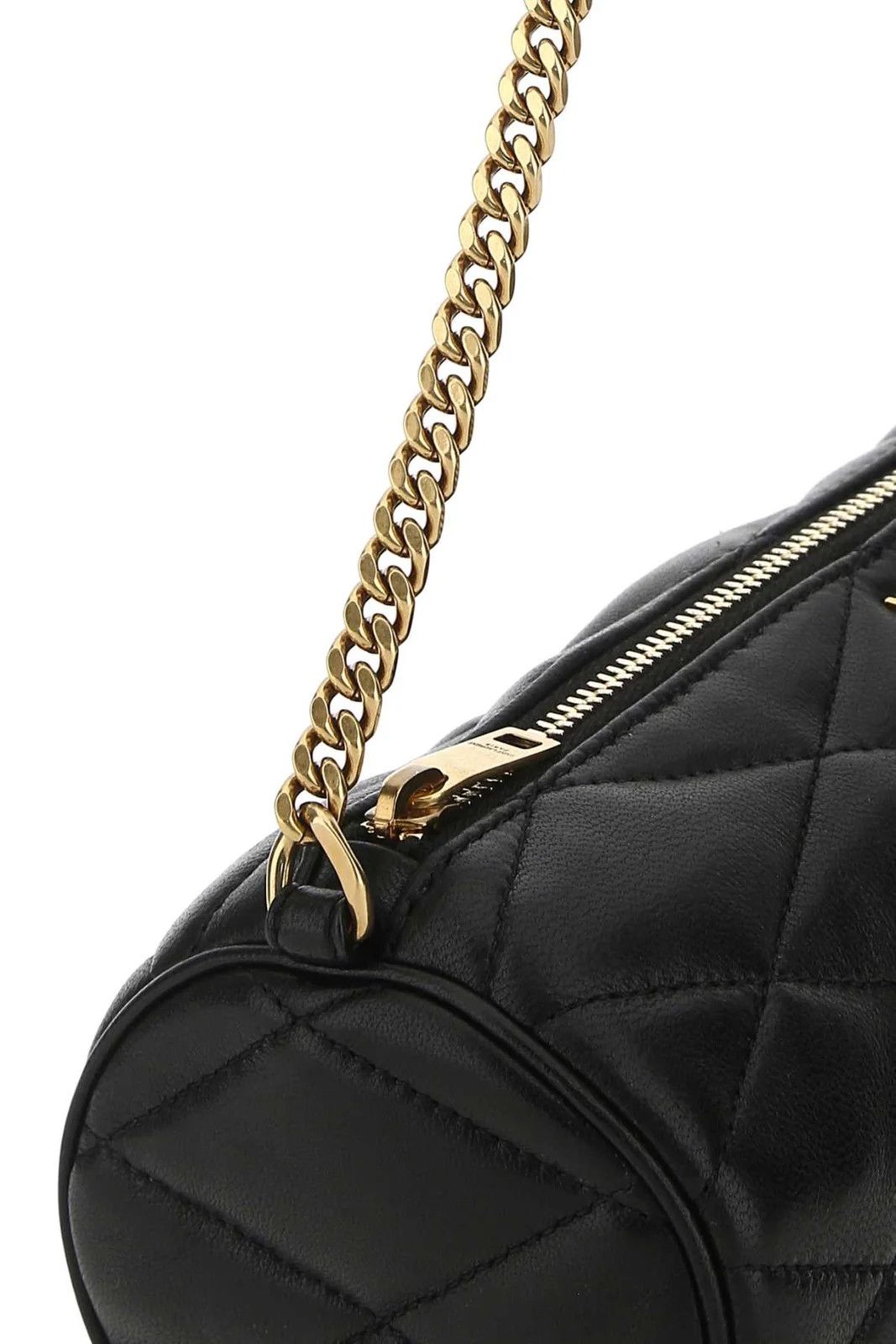 Saint Laurent Paris o1tp1o1224 Size: OS/Sade Mini In Quilted Leather in Black Size ONE SIZE - 4 Thumbnail