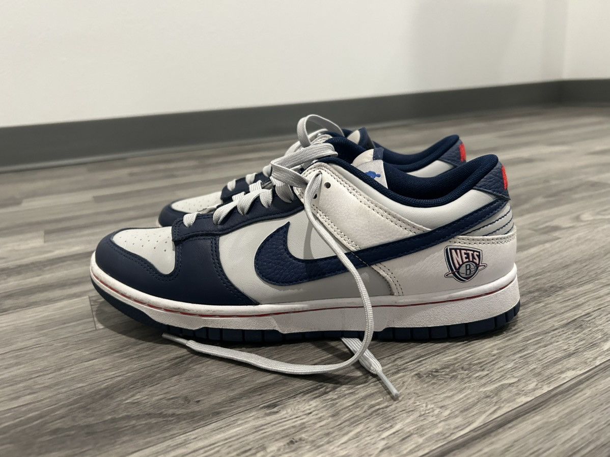 Nike Nike dunk lows - Brooklyn Nets Edition Size US 8.5 / EU 41-42 - 4 Thumbnail