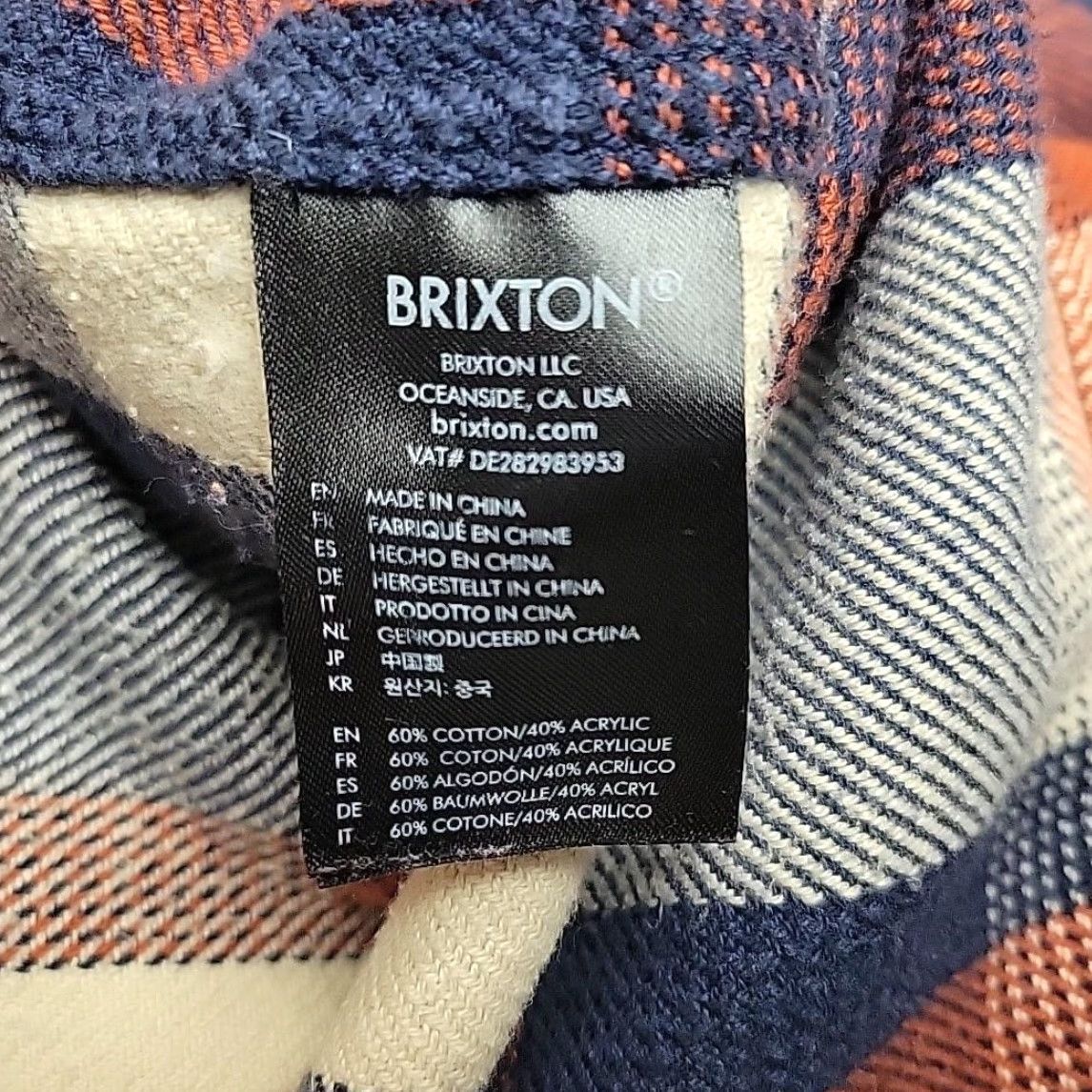 Brixton Brixton Shirt Mens Medium Multicolor Plaid Flannel Long Sleeve Button-Up Casual Workwear Size US M / EU 48-50 / 2 - 5 Thumbnail