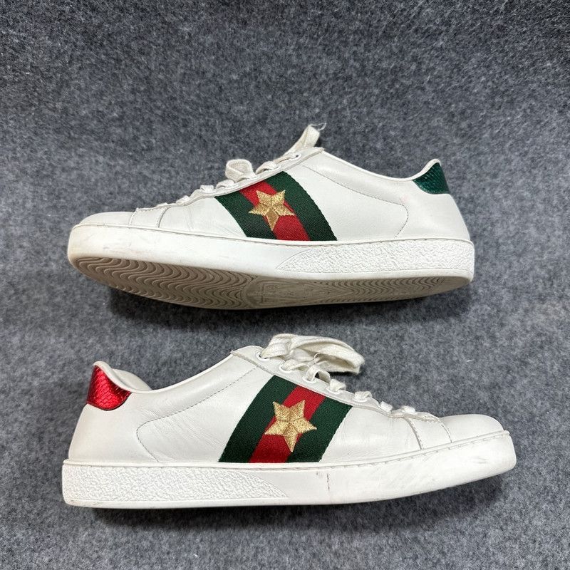 Gucci Ace Low-Top Leather Sneakers for Men