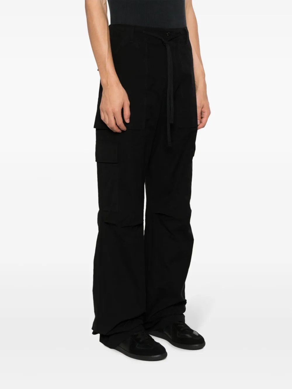 1989 STUDIO o1y0525 Cargo Pant in Black Size US 33 - 2 Thumbnail