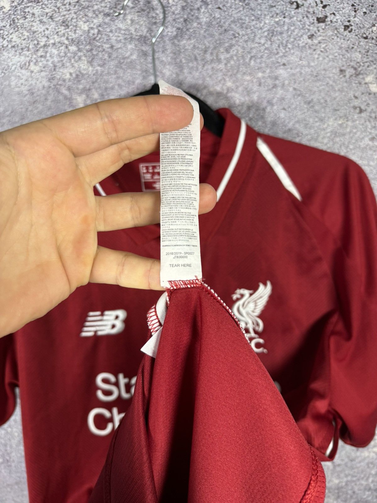 New Balance × Vintage Vintage Liverpool 2018/19 New Balance Jersey Blokcore Medium Size US M / EU 48-50 / 2 - 14 Thumbnail