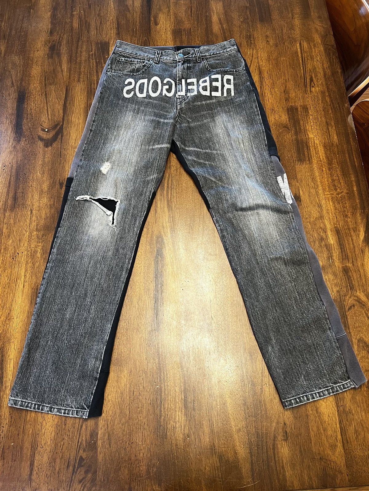 パンツ 19AW UNDERCOVER HYBRID DENIM Undercover UNDERCOVER REBELGODS Hybrid denim from Jun