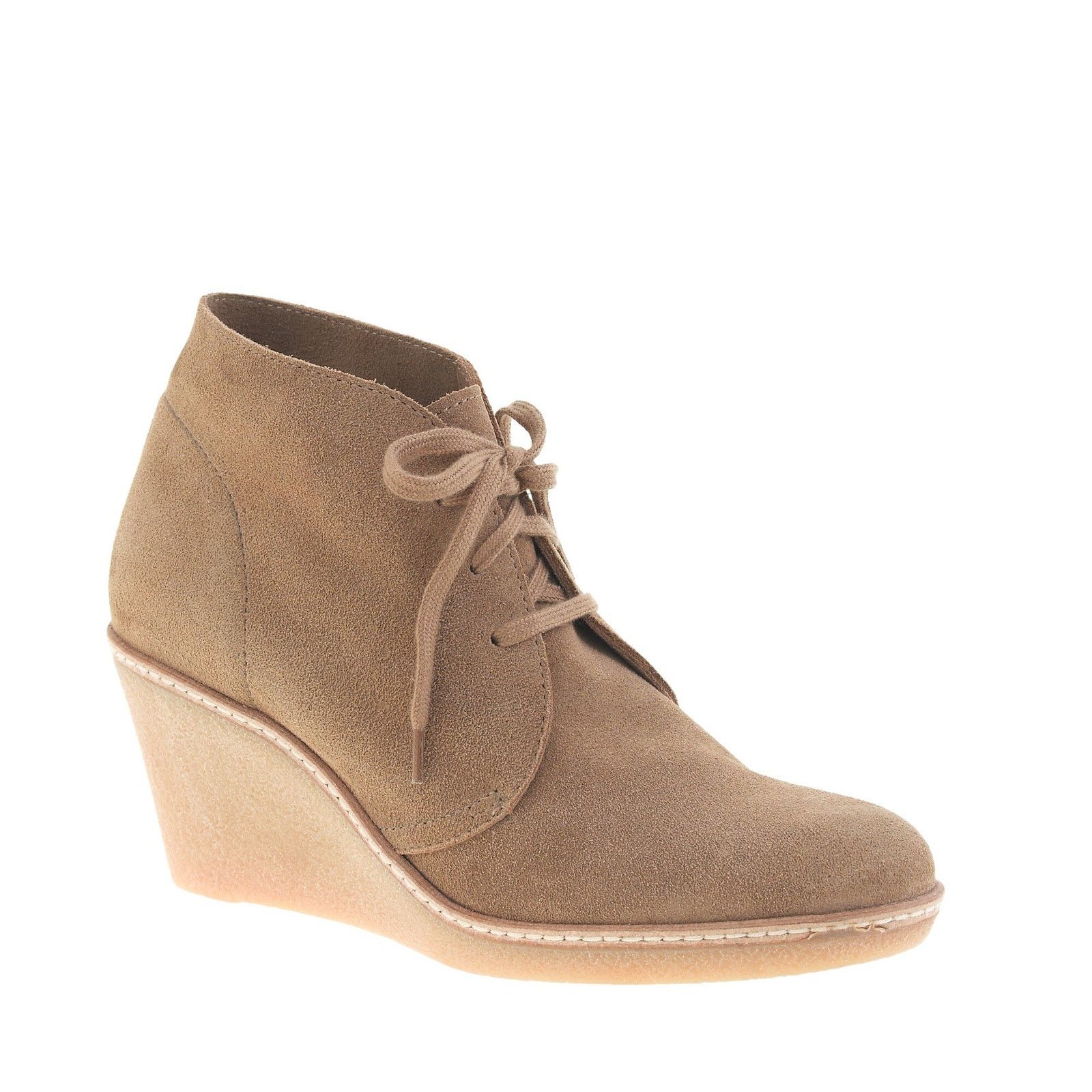 J.Crew J.Crew MacAlister 3" Wedge Booties Italian Leather | Sz 5 Size US 5 / IT 35 - 2 Thumbnail