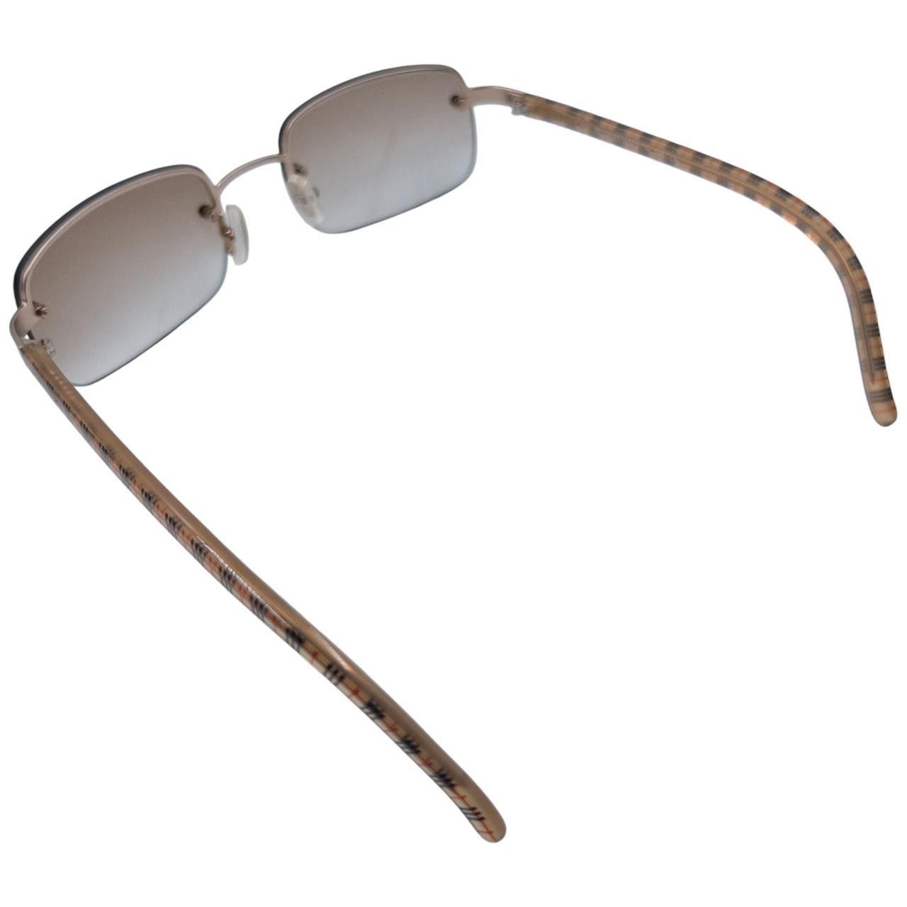 Burberry Vintage Burberry Nova Check Sunglasses Size ONE SIZE - 4 Thumbnail