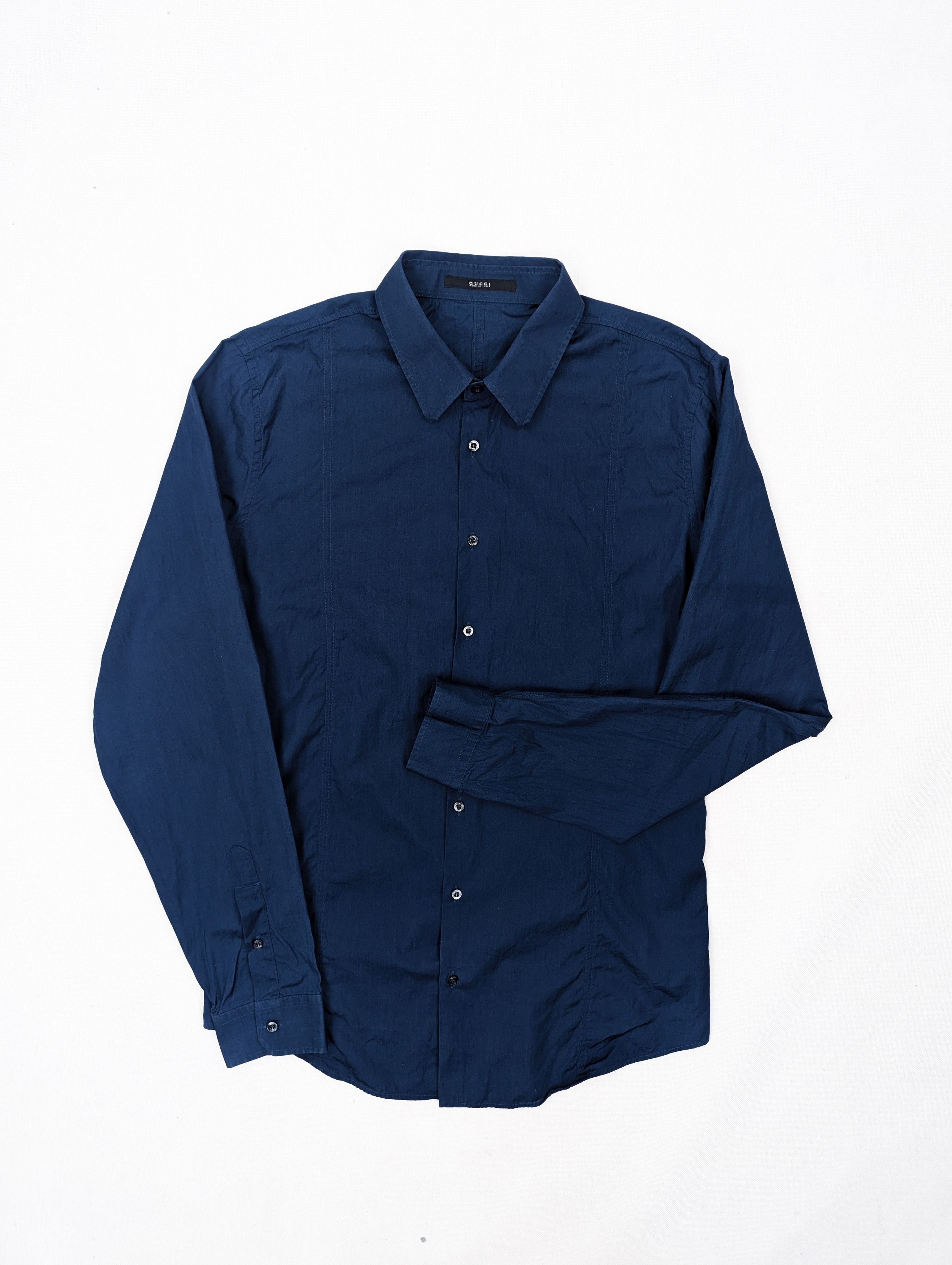 Gucci Gucci blue shirt M Size US M / EU 48-50 / 2 - 1 Thumbnail
