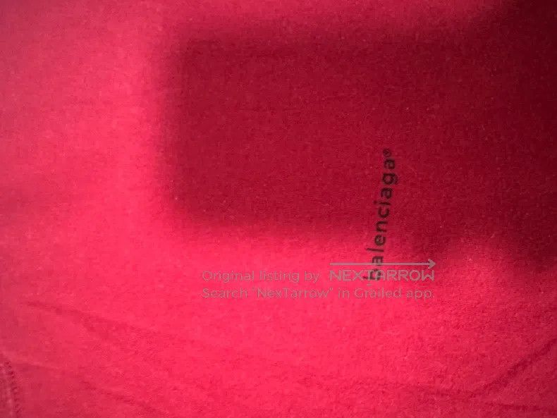 Balenciaga Balenciaga Solid Color Round Neck Straight Short Sleeve T- Size US S / EU 44-46 / 1 - 2 Thumbnail