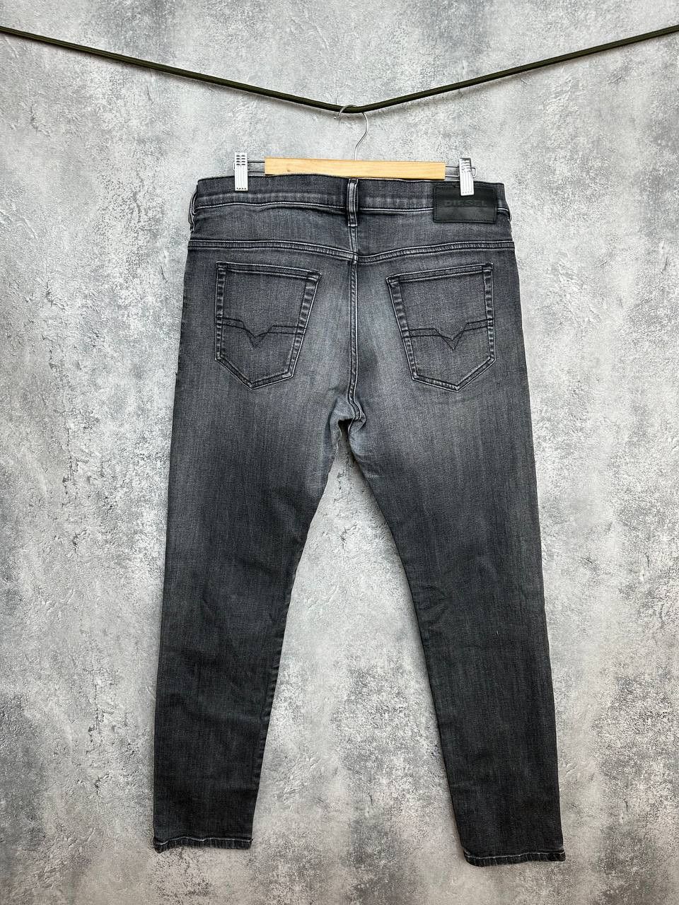Diesel Diesel Industry D-Yennox Tapered Jeans Charcoal Gray Pants Size US 32 / EU 48 - 2 Thumbnail