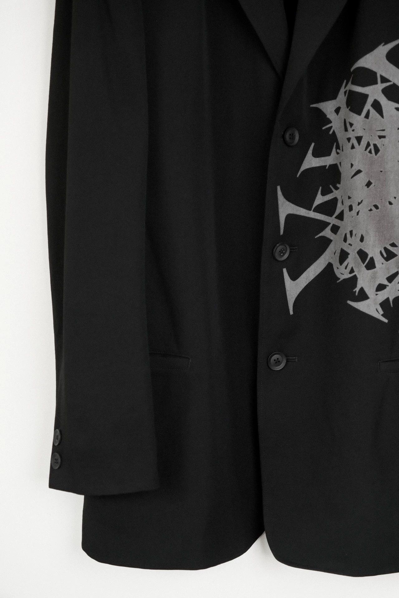 Yohji Yamamoto Yohji Yamamoto 24ss Isetan Discharge Print Men's Blazer Size US XL / EU 56 / 4 - 4 Thumbnail