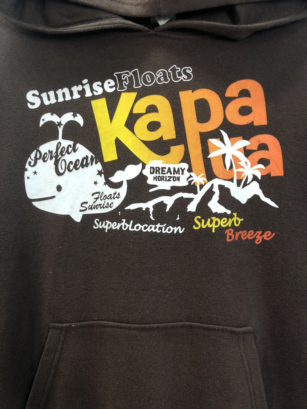 Vintage Vintage Mauloa Sunrise Floats Boxy Hoodie Size US M / EU 48-50 / 2 - 10 Thumbnail