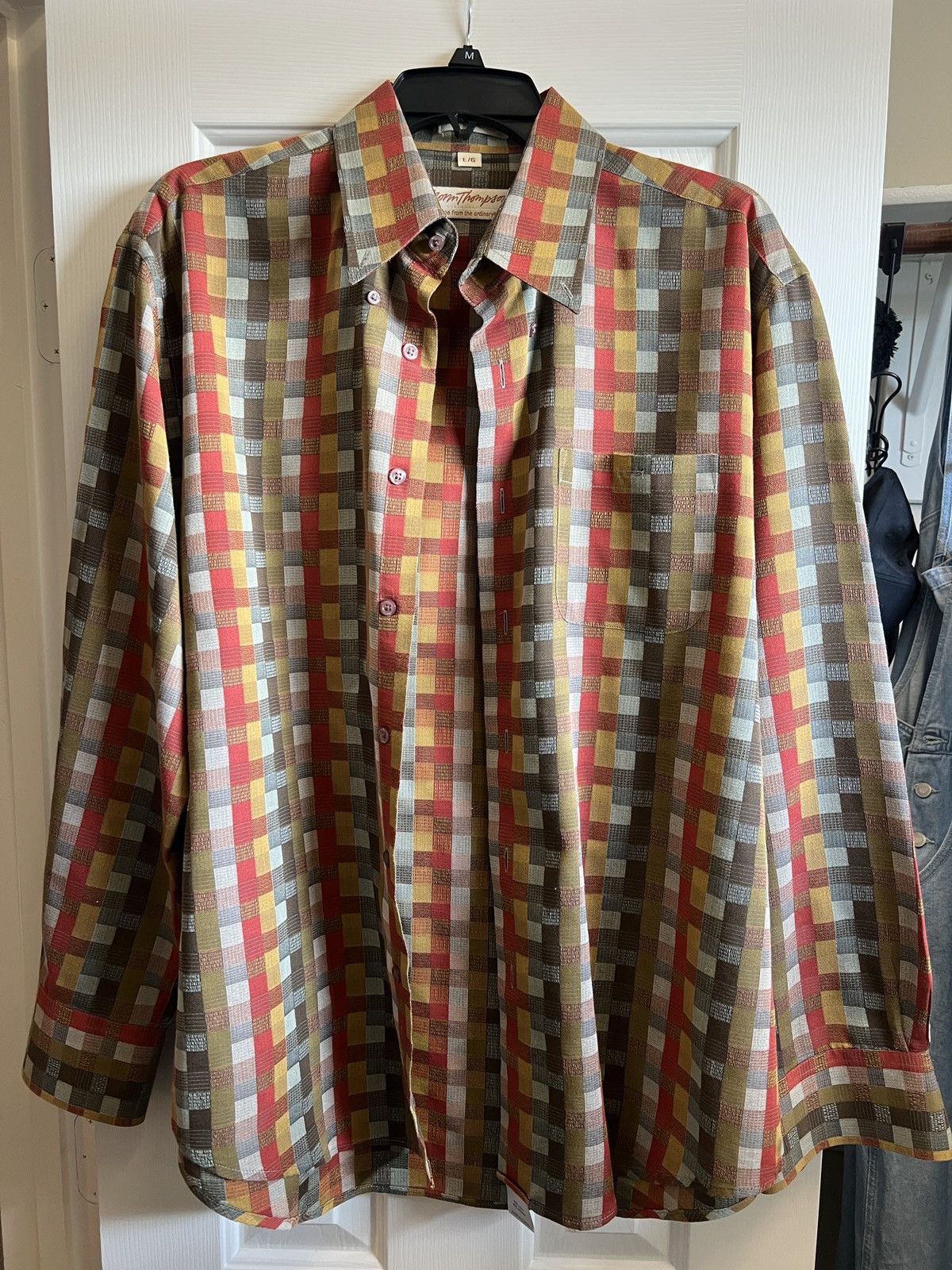 Vintage Vintage Button Up Chinese Shirt Size US L / EU 52-54 / 3 - 1 Thumbnail