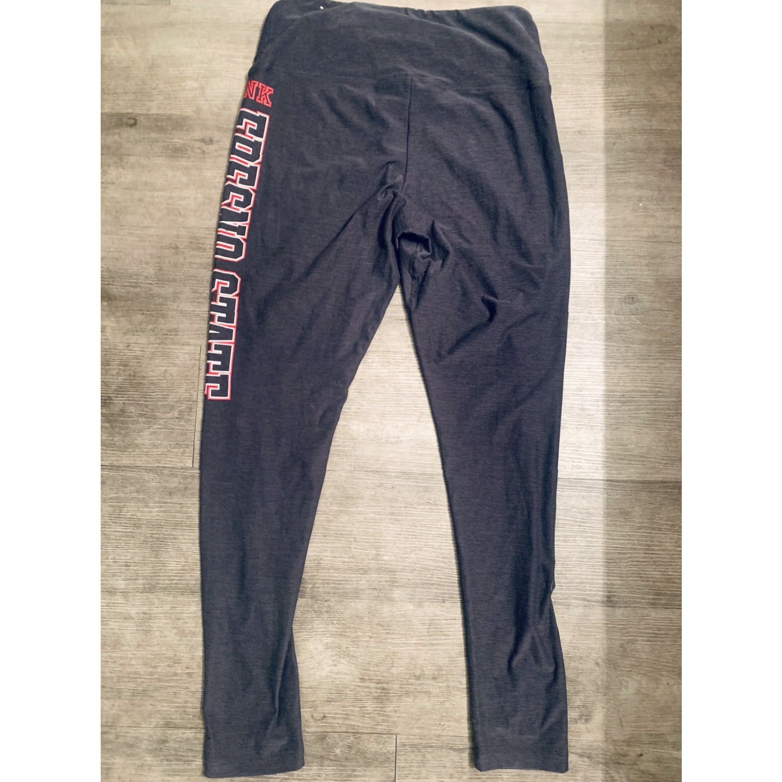 Victoria's Secret Victoria’s Secret PINK 5th & Ocean Ultimate Leggings Medium Fresno State Gray State Womens Leggings Size 32" / US 10 / IT 46 - 4 Thumbnail
