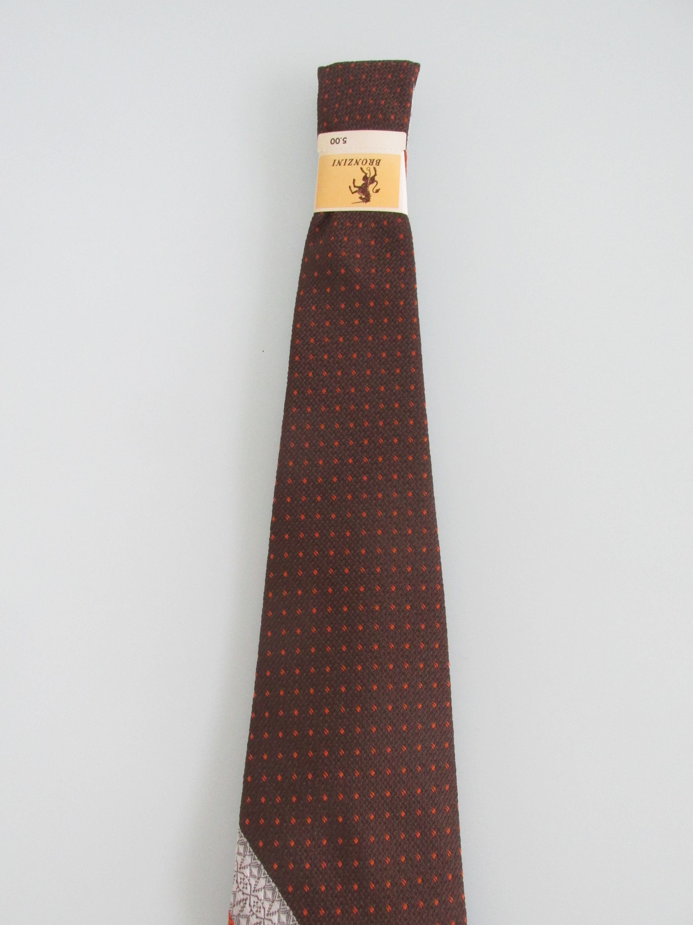 Vintage Bronzini (NWT) Vintage Men's Tie Size ONE SIZE - 3 Thumbnail