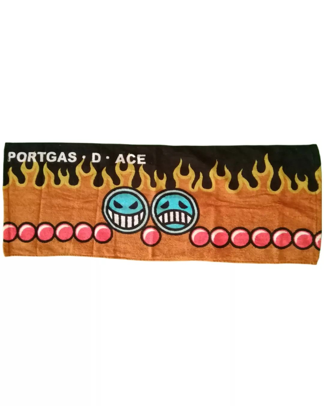 Anime One Piece Portgas D. Ace Logo Art Anime Towel Size ONE SIZE - 1 Thumbnail