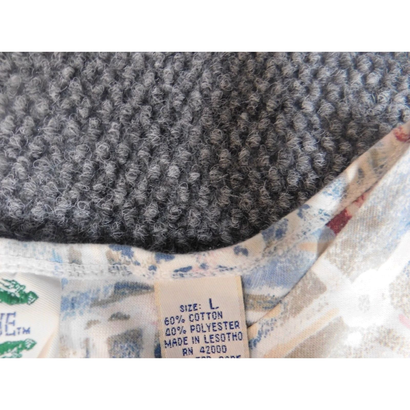 Vintage VINTAGE Separate Issue Womens Shirt L blue classic pullover Size L / US 10 / IT 46 - 6 Thumbnail