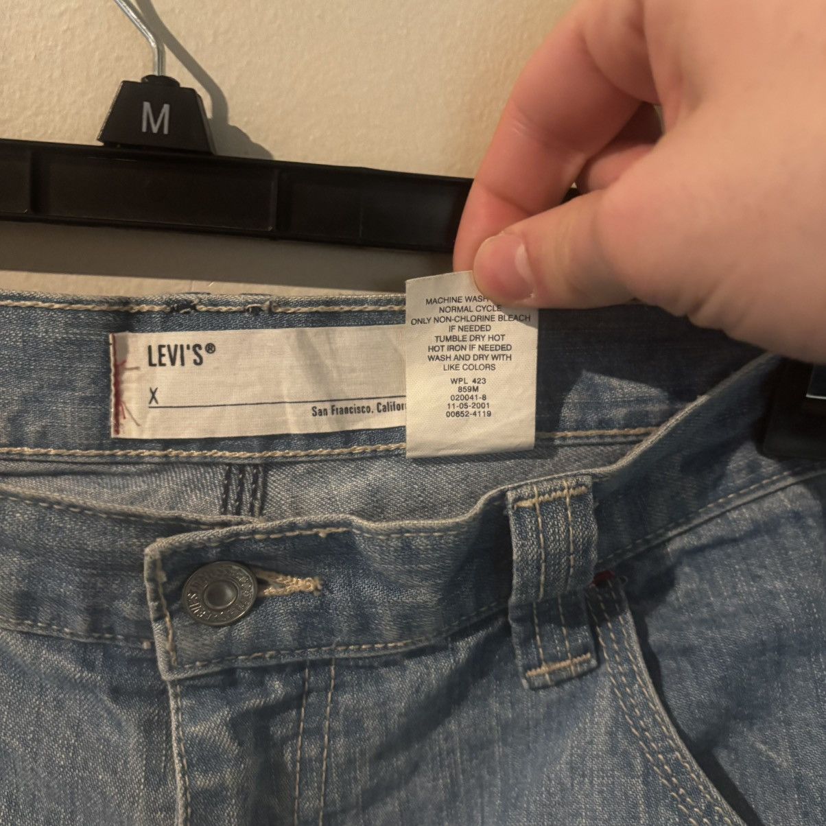 Levi's Y2K 2001 Levi’s Worker Pant Denim Baggy Jeans Size US 32 / EU 48 - 8 Thumbnail