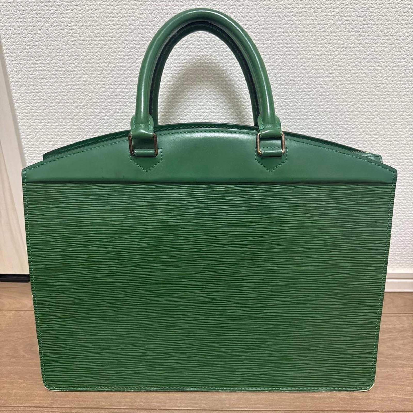 Louis Vuitton Louis Vuitton - Green Epi Leather Briefcase Bag Size ONE SIZE - 3 Thumbnail