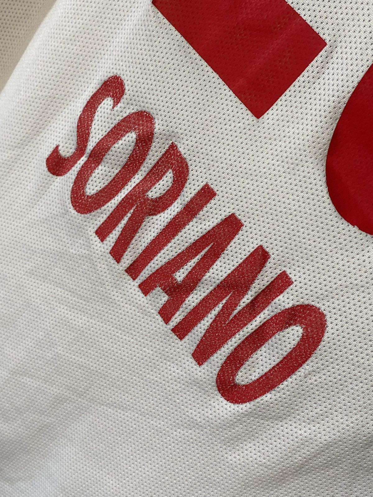 Nike RED BULL SALZBURG 2014 FOOTBALL SOCCER JERSEY # 26 Soriano Size US L / EU 52-54 / 3 - 10 Thumbnail