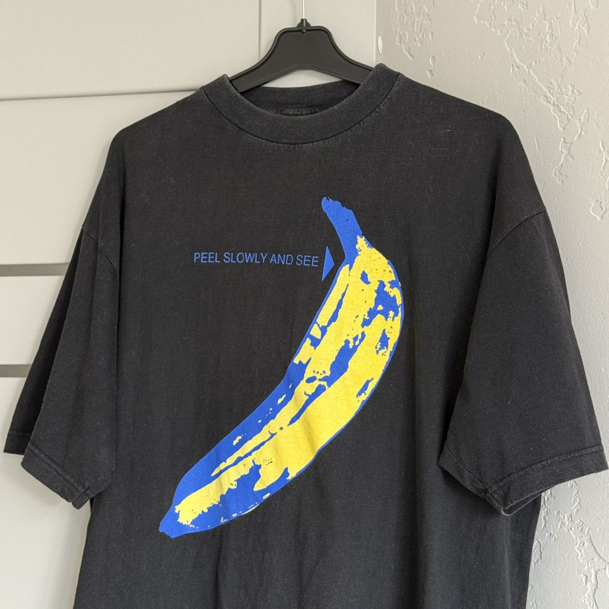 Vintage Vintage 1993 The Velvet Underground Tour T-Shirt Size US XL / EU 56 / 4 - 5 Thumbnail