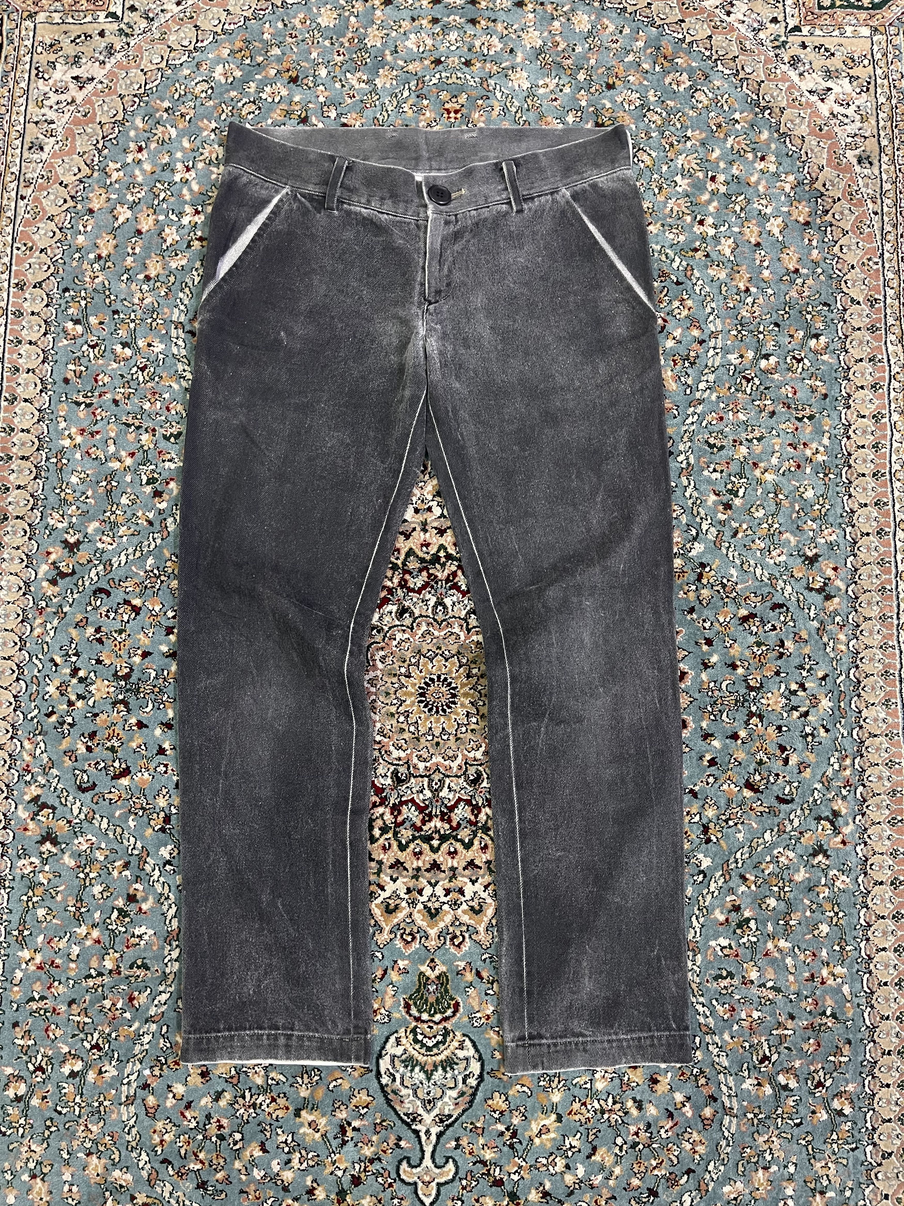 Limi Feu Yohji Yamamoto limi feu Sulfur Denim Size 32" / US 10 / IT 46 - 1 Thumbnail