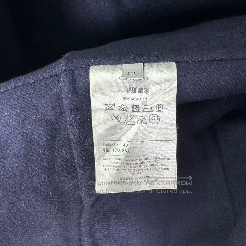 Valentino Valentino Wool four-pocket willow studded button coat Size M / US 6-8 / IT 42-44 - 5 Thumbnail