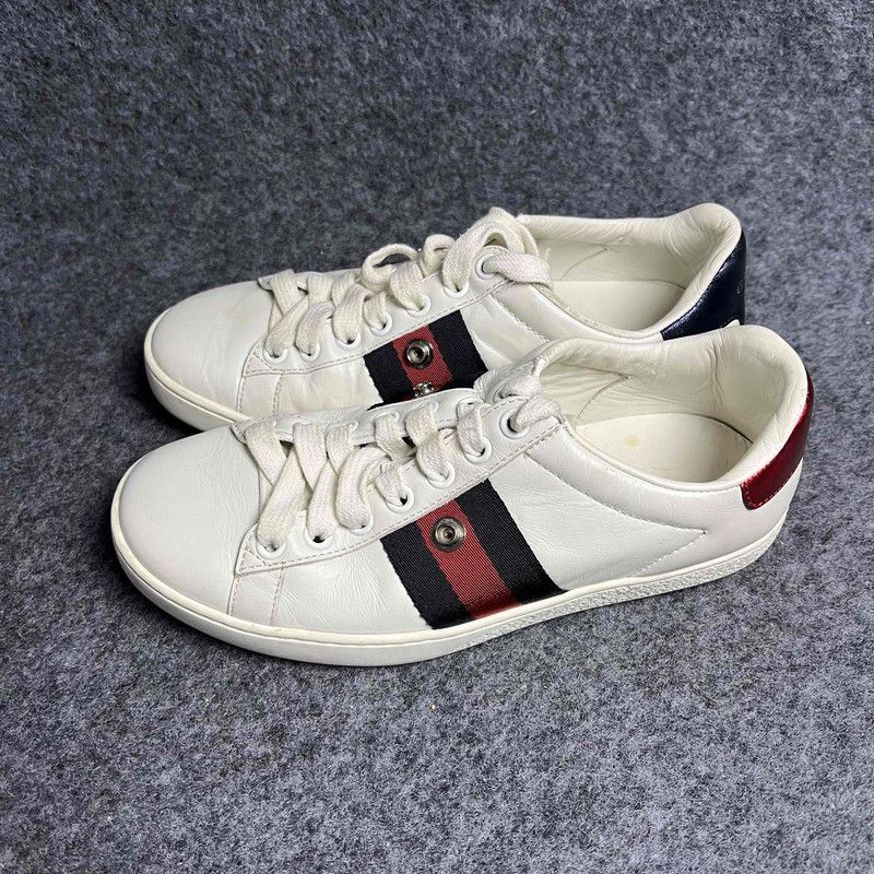 Gucci Gucci Ace Mystic Cat Low-top Sneakers for Women 0079 Size US 4 / IT 34 - 1 Thumbnail