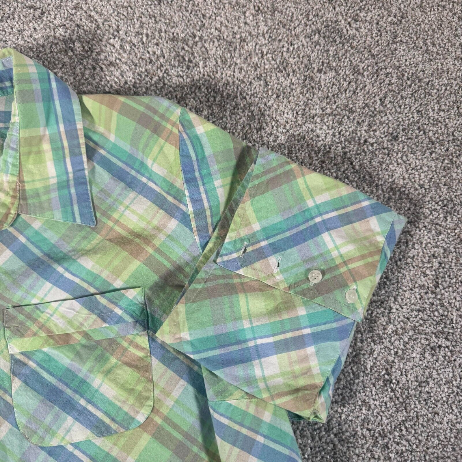 Other Sag Harbor Top 1X Plus Plaid Pastels Grandmacore Vintage Y2K Size XL / US 12-14 / IT 48-50 - 4 Thumbnail
