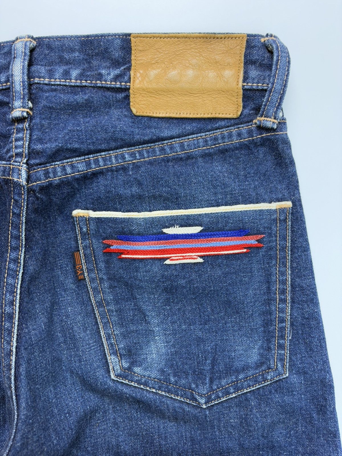 Y-3 Y-3 x Warehouse & Co. Selvedge Denim Jeans Size US 28 / EU 44 - 11 Thumbnail