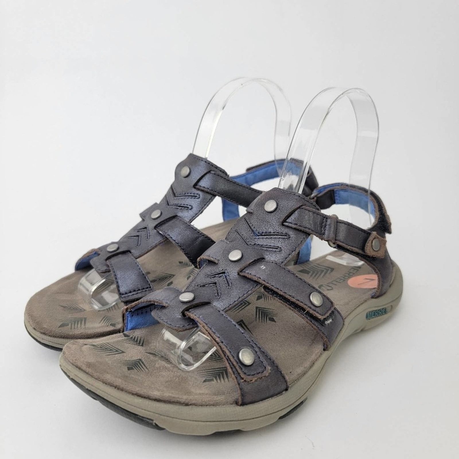 Merrell Merrell Cement Adhera Leather Hiking Sandals - 7 Size US 7 / IT 37 - 7 Thumbnail