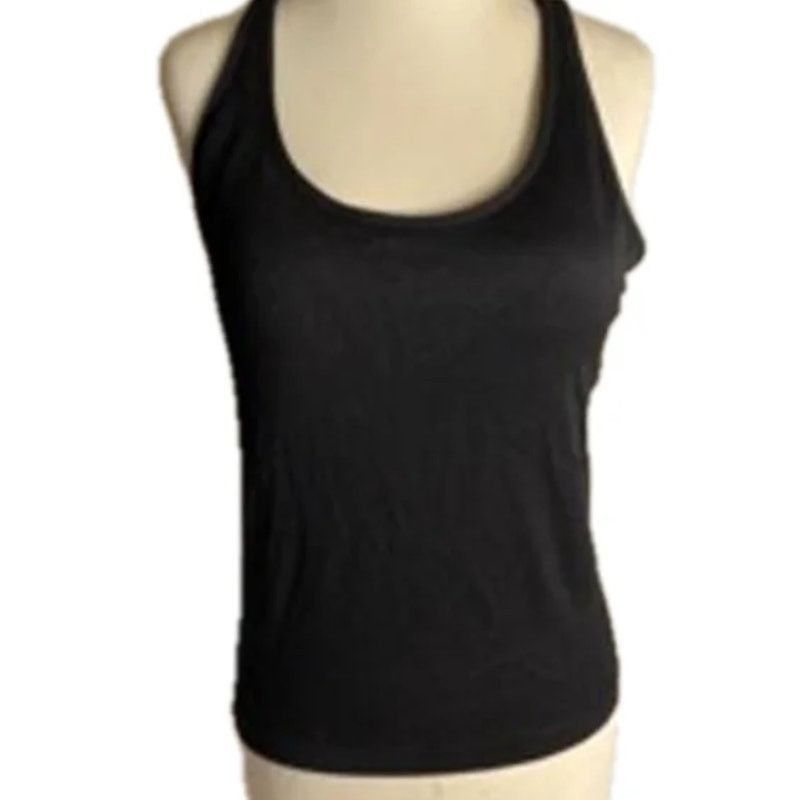 Other Athleisure Black Racerback Tank Top Love & Sports XL (16-18) Size XL / US 12-14 / IT 48-50 - 2 Thumbnail