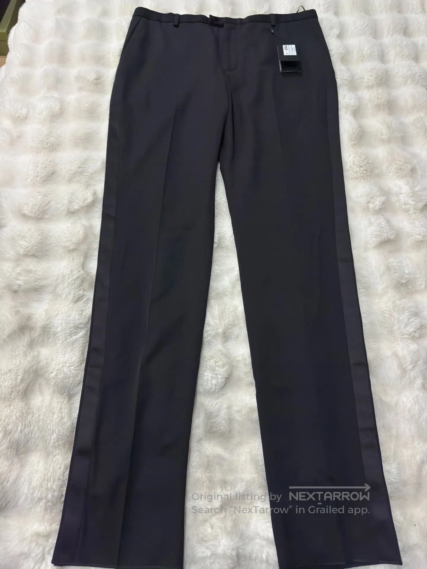 Saint Laurent Paris Saint Laurent Paris Men's Smoking Trousers| Size US 38 / EU 54 - 1 Thumbnail