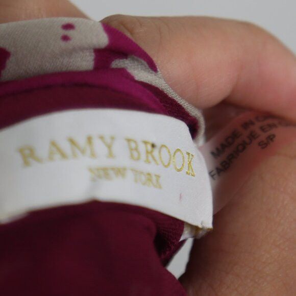 Ramy Brook Ramy Brook Silk Blouson Shift Mini Dress Smocked Waist Size S / US 4 / IT 40 - 7 Thumbnail