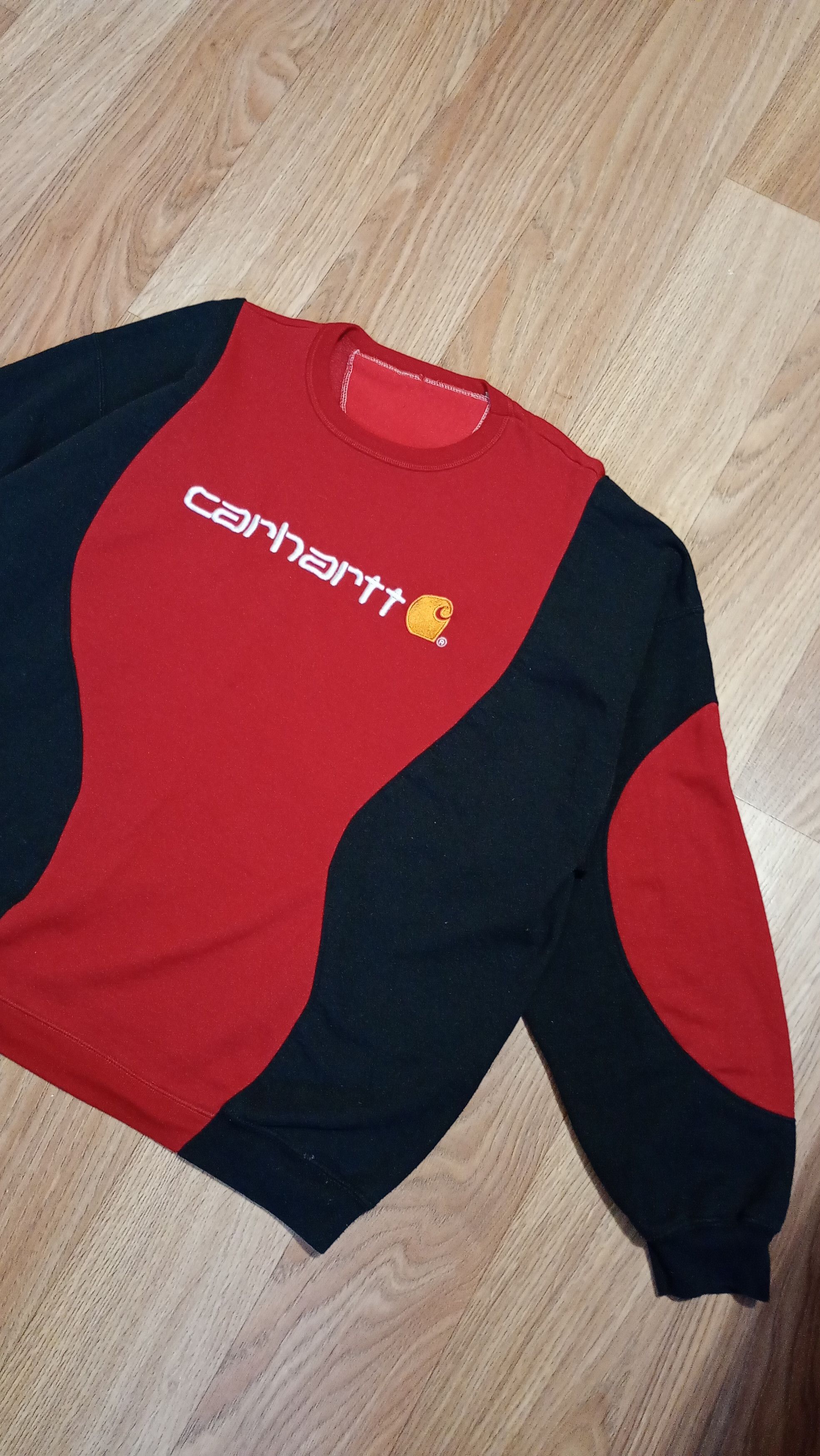 Carhartt Carhartt Reworked Sweatshirt Vintage Size US XL / EU 56 / 4 - 2 Thumbnail